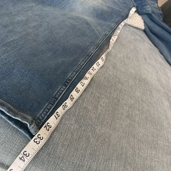 Re/Done Wide Leg Jeans Size 28 Blasted wash 🌹 - Picture 10 of 16